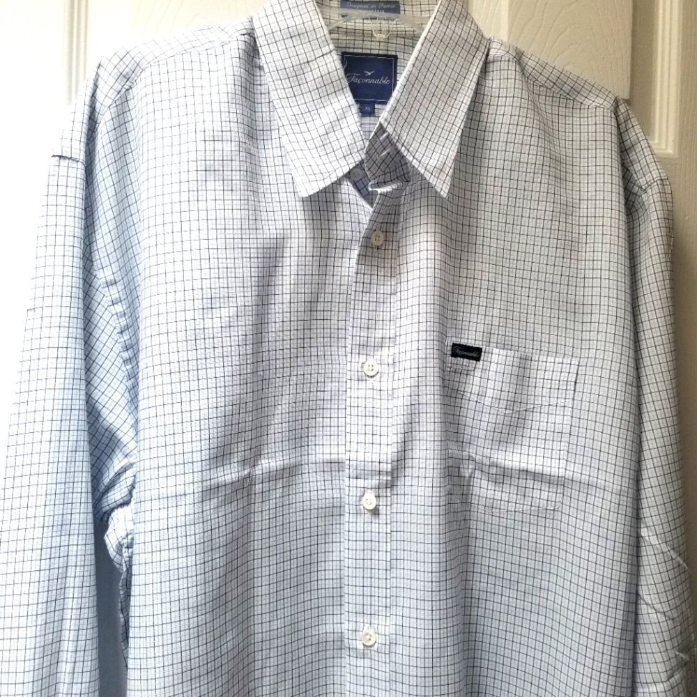 Faconnable Men's Shirt, Size XL